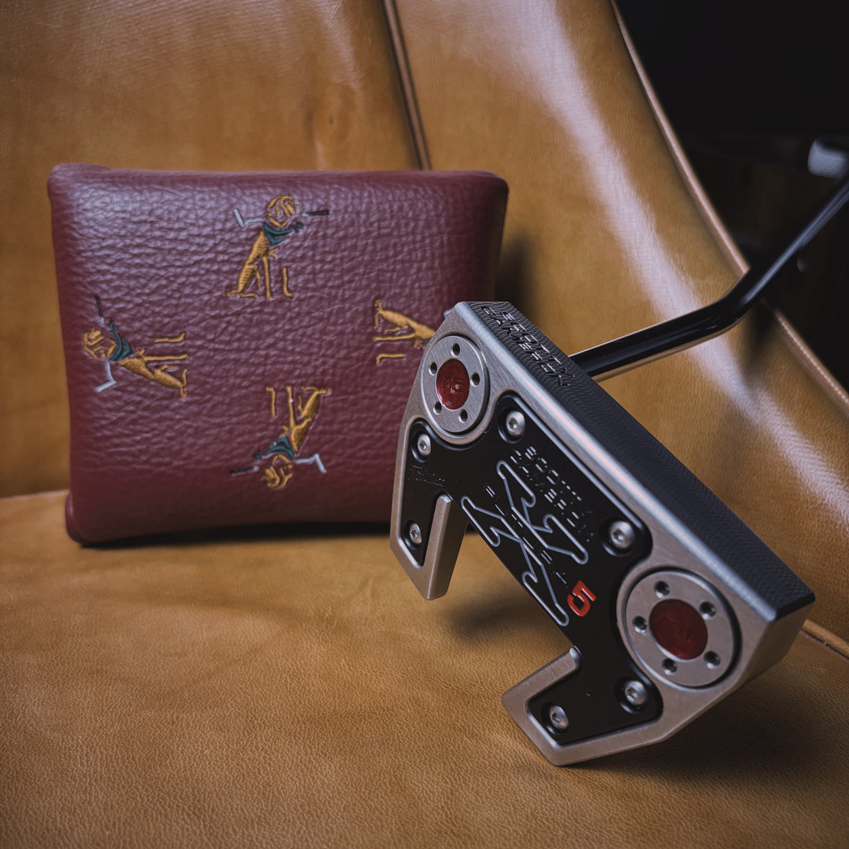 The Old Faithful Club Member Vol. II Leather Putter Headcovers - LIMITED RUN