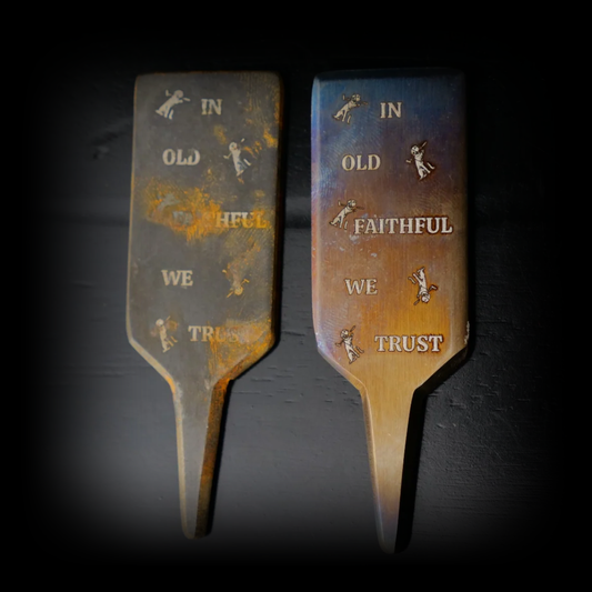 Old Faithful TRUSTY Handmade Divot Tool - Raw & Torch