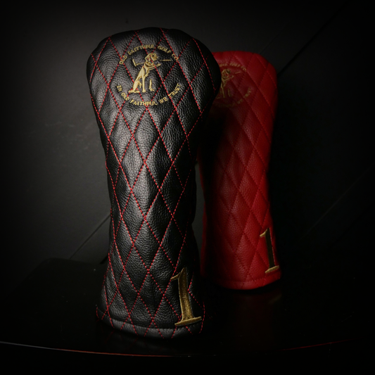 The Diamond TRUSTY Leather Driver Headcover in Genuine Leather