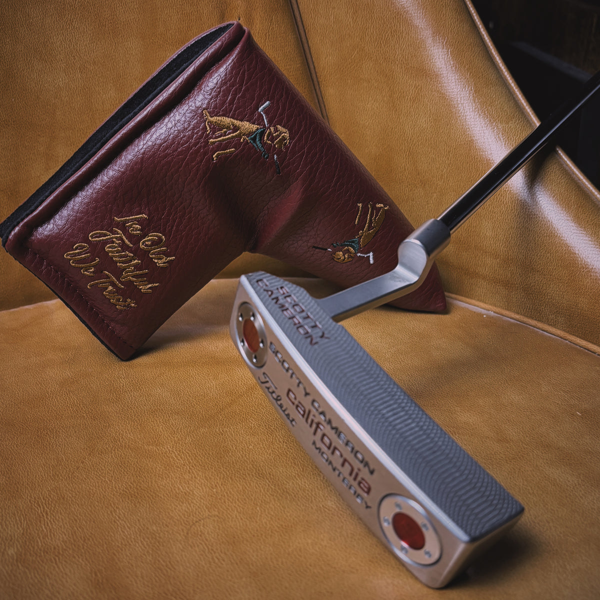The Old Faithful Club Member Vol. II Leather Putter Headcovers - LIMITED RUN
