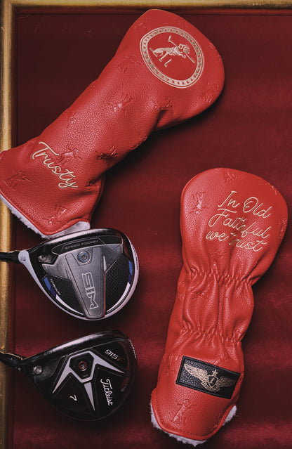 The TRUSTY "Boss" Fairway Wood Leather Golf Headcover - LIMITED RUN