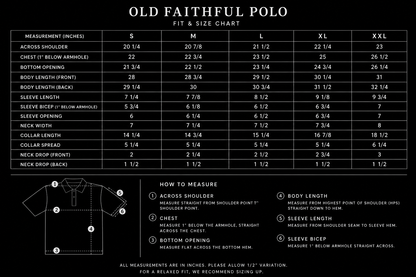 The Old Faithful TRUSTY Golf Polo - Limited Run
