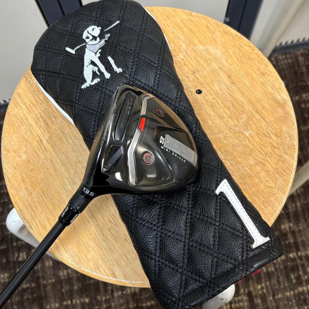 The Diamond TRUSTY Driver Headcover in Genuine Leather