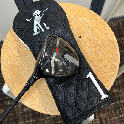 The Diamond TRUSTY Driver Headcover in Genuine Leather