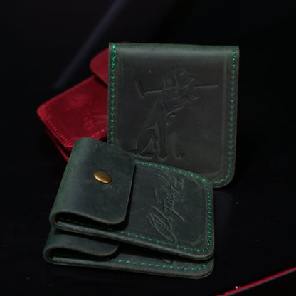 TRUSTY Ball Marker Pouch - Full Grain Leather