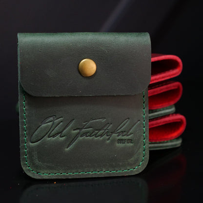 TRUSTY Ball Marker Pouch - Full Grain Leather