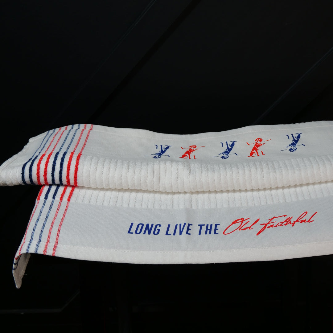 Old Faithful TRUSTY Caddy Golf Towel