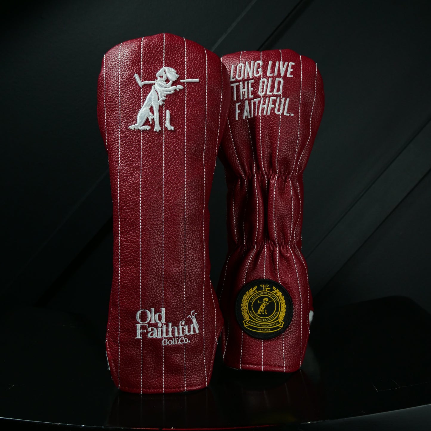The TRUSTY Pinstripe Fairway Wood Golf Headcover - LIMITED RUN