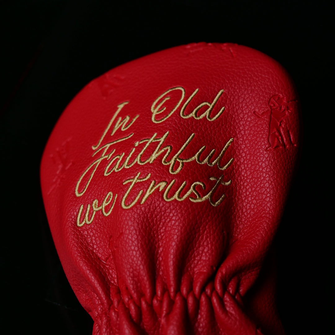 The TRUSTY "Boss" Fairway Wood Leather Golf Headcover - LIMITED RUN