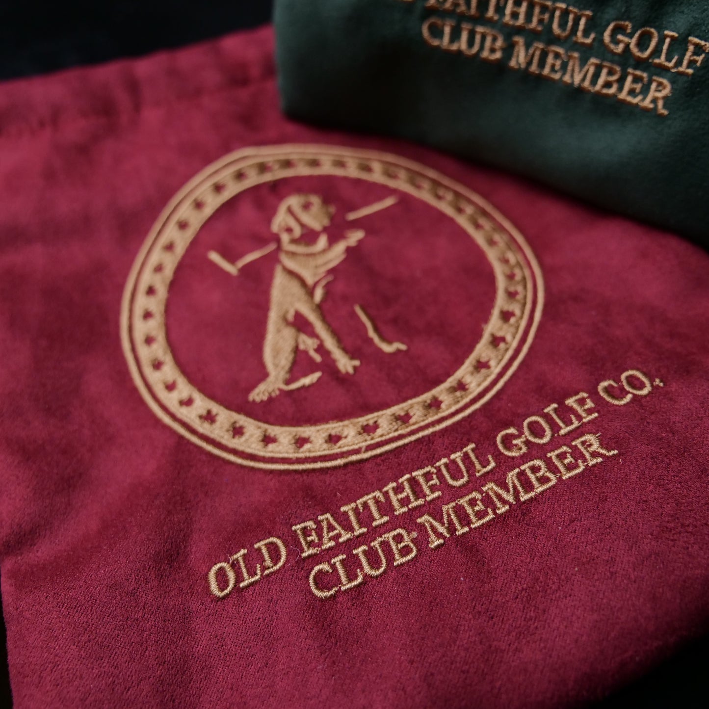 The Trusty Suede Valuables Drawstring Pouch