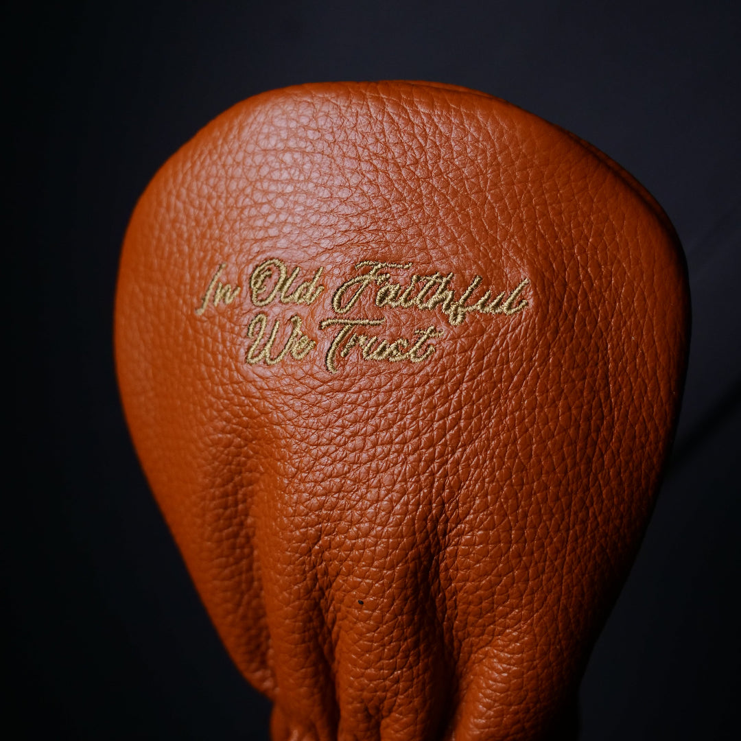 The Heritage TRUSTY Fairway Headcover in Genuine Leather