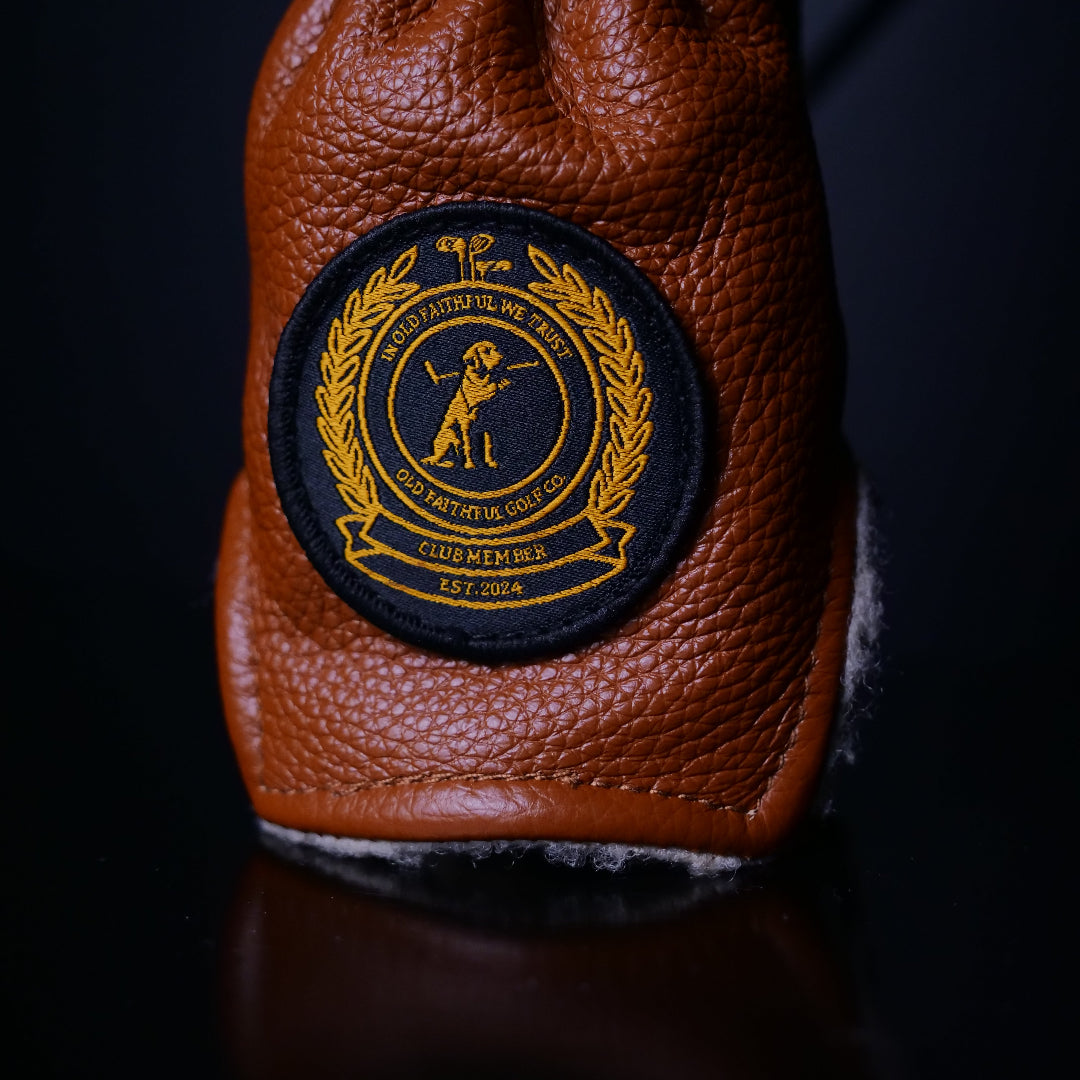 The Heritage TRUSTY Fairway Headcover in Genuine Leather