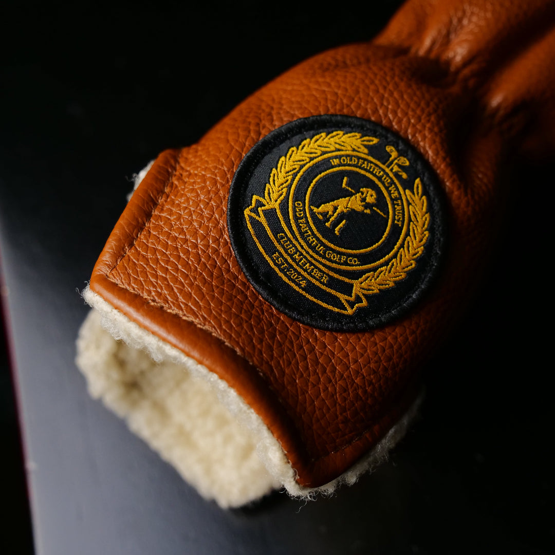 The Heritage TRUSTY Fairway Headcover in Genuine Leather
