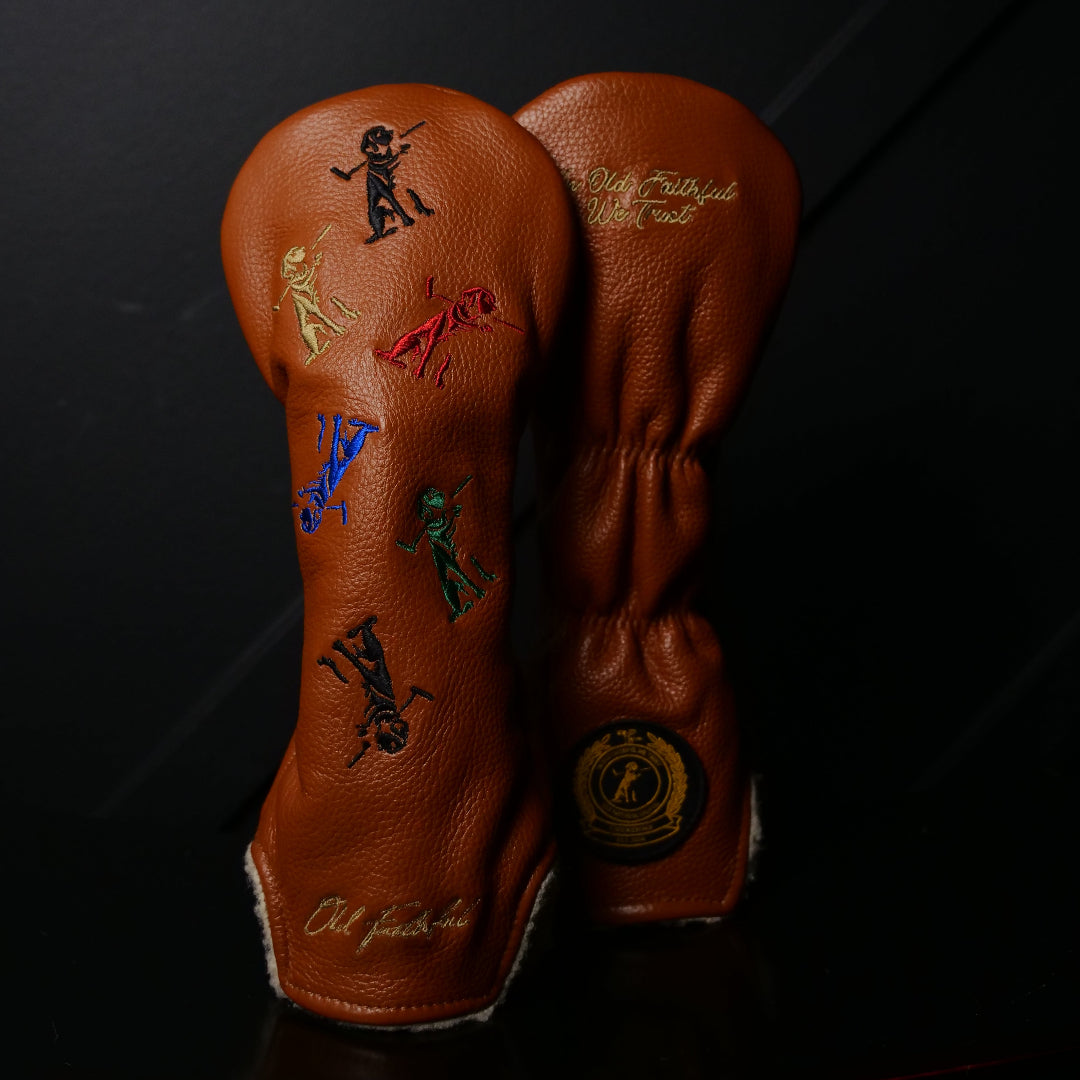 The Heritage TRUSTY Fairway Headcover in Genuine Leather