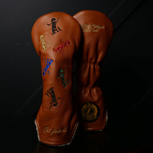 The Heritage TRUSTY Fairway Headcover in Genuine Leather
