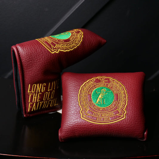 The Club Member Putter Headcover by Pioneer Golf Co. - LIMITED RUN