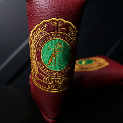 The Club Member Putter Headcover by Pioneer Golf Co. - LIMITED RUN