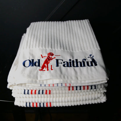 Old Faithful TRUSTY Caddy Golf Towel