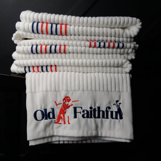 Old Faithful TRUSTY Caddy Golf Towel