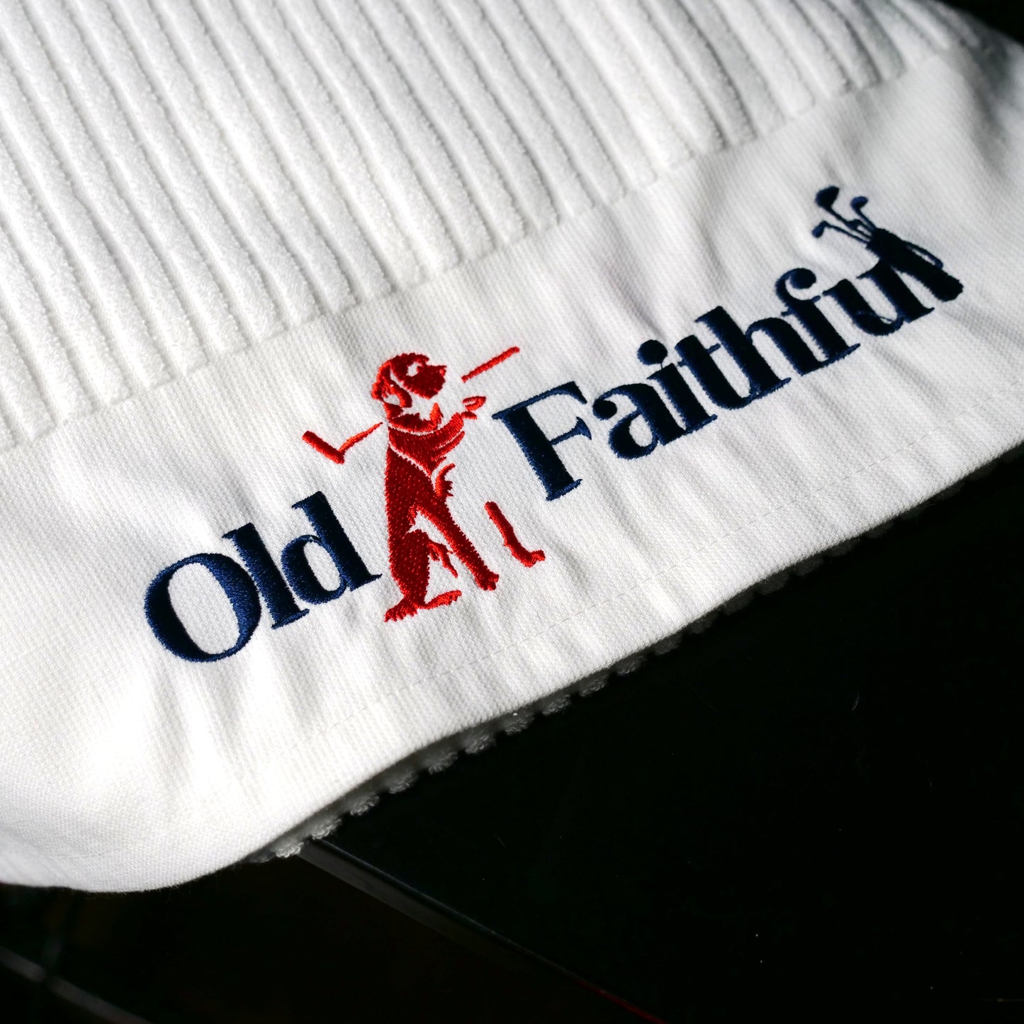Old Faithful TRUSTY Caddy Golf Towel