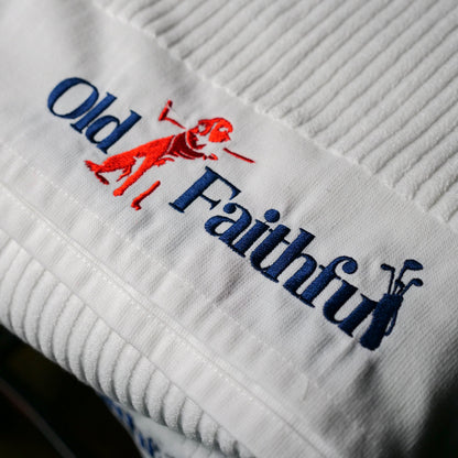 Old Faithful TRUSTY Caddy Golf Towel