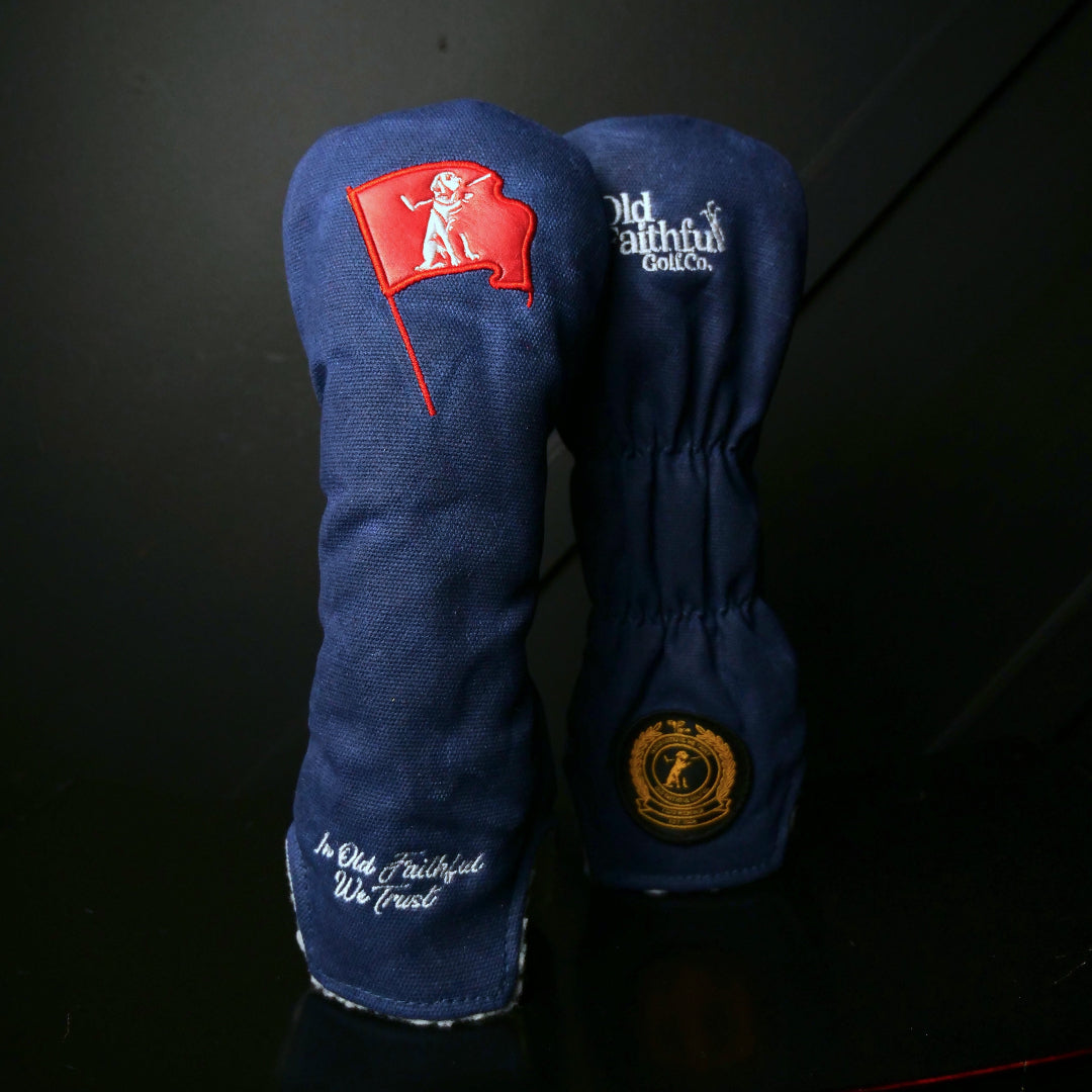 The TRUSTY Canvas Fairway Wood Golf Headcover - LIMITED RUN