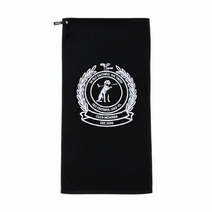 Old Faithful Club Member Velour Golf Towel
