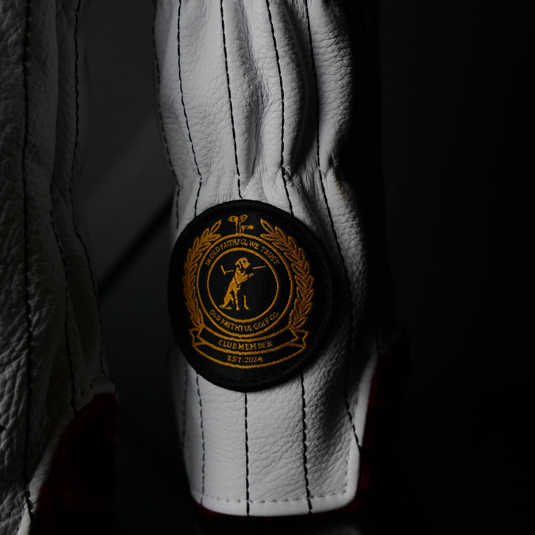 The TRUSTY Pinstripe Leather Hybrid Headcover