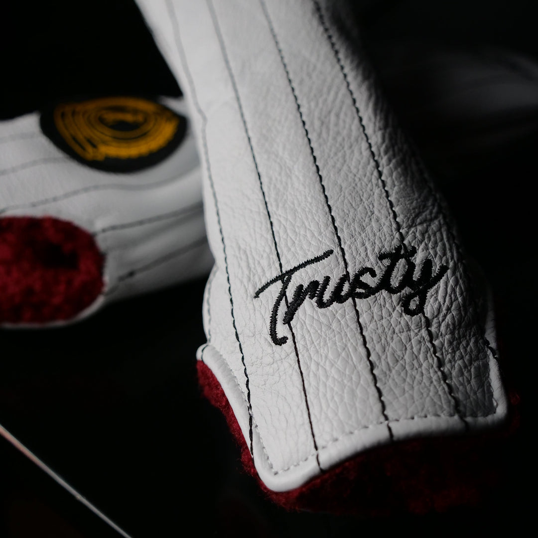 The TRUSTY Pinstripe Leather Hybrid Headcover