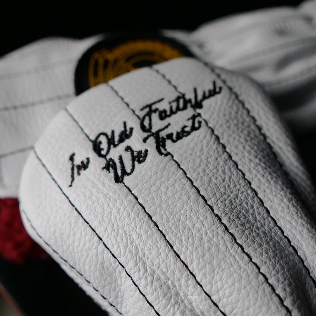 The TRUSTY Pinstripe Leather Hybrid Headcover