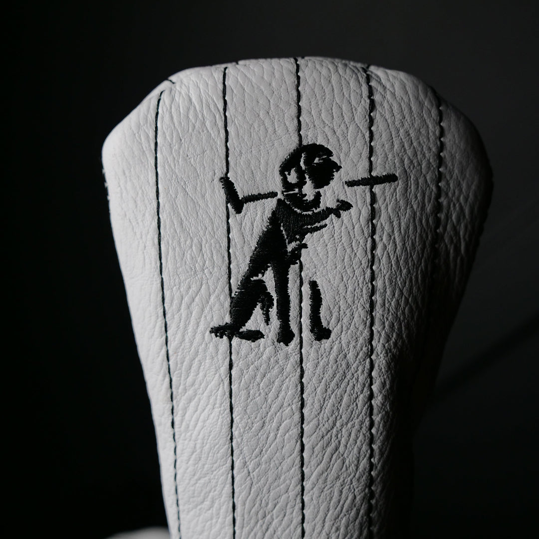 The TRUSTY Pinstripe Leather Hybrid Headcover