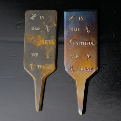Old Faithful TRUSTY Handmade Divot Tool - Raw & Torch