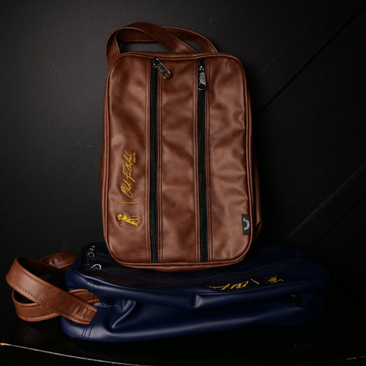 Jones Sports x Old Faithful Golf Co. Leather Classic Golf Shoe Bag
