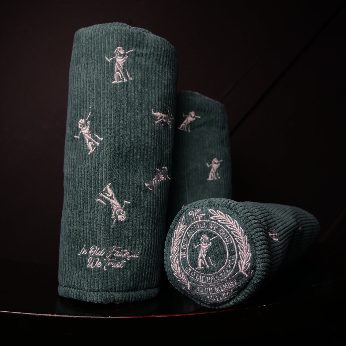 The TRUSTY Corduroy Barrel Fairway & Hyrbid Headcover