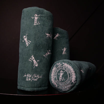 The TRUSTY Corduroy Barrel Fairway & Hyrbid Headcover