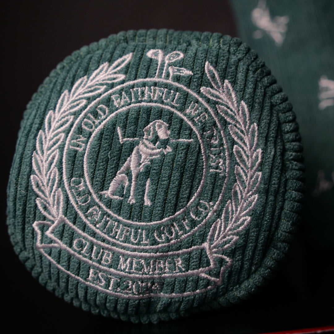 The TRUSTY Corduroy Barrel Fairway & Hyrbid Headcover
