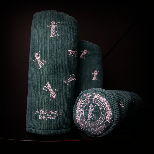 The TRUSTY Corduroy Barrel Fairway & Hyrbid Headcover