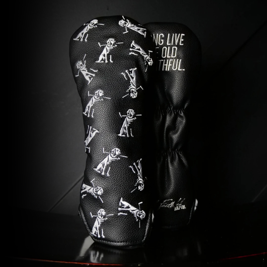 The Dancing TRUSTY Fairway Leather Headcover