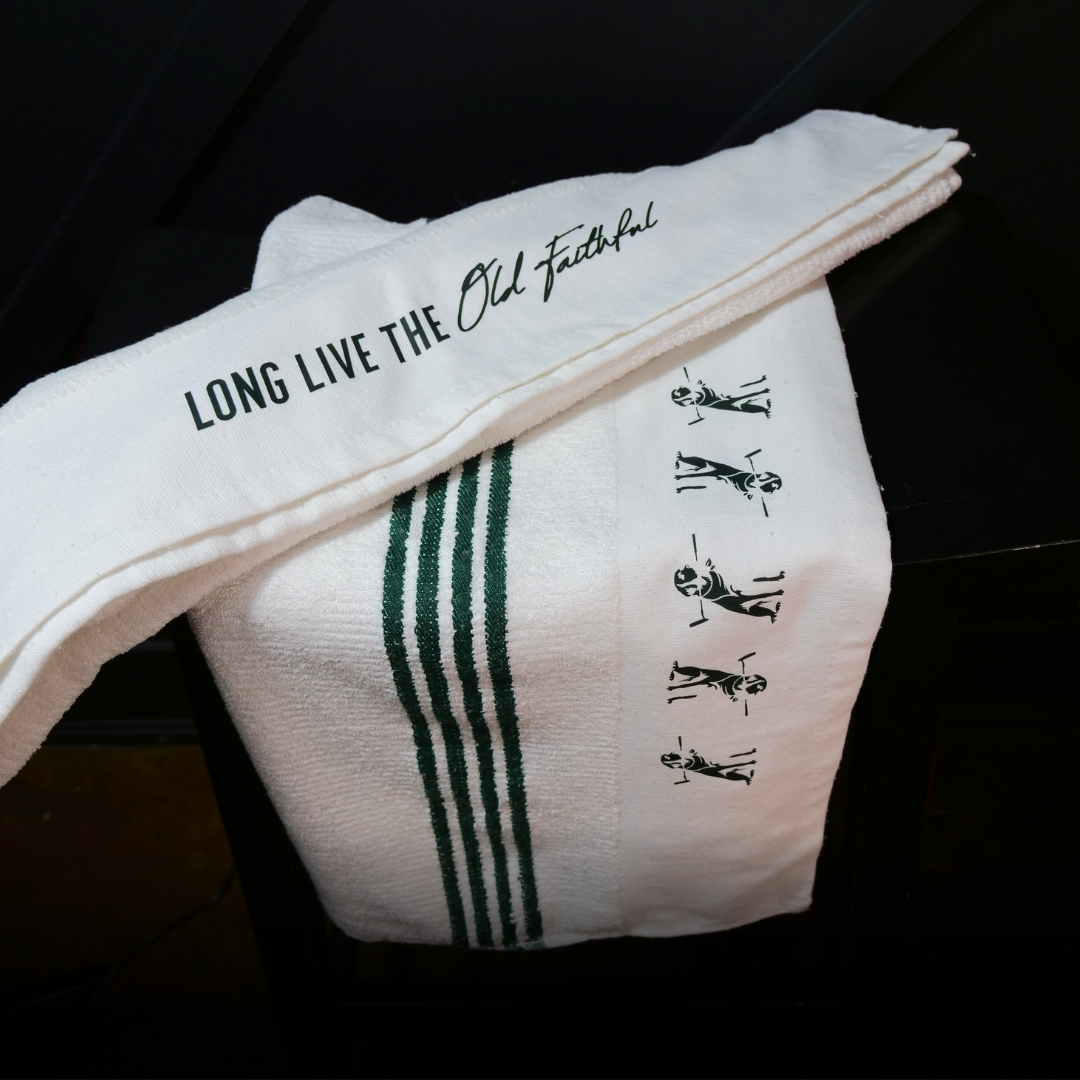 Old Faithful TRUSTY Caddy Golf Towel